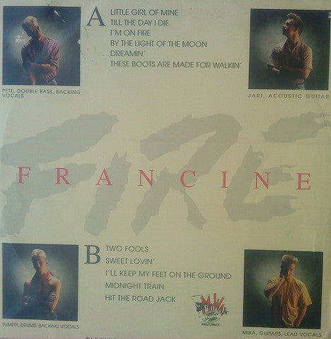 Francine - Fire (LP, Album)