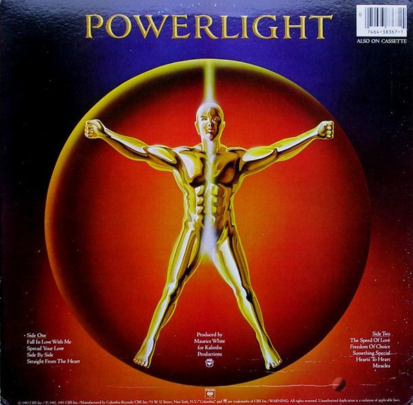 Earth, Wind & Fire - Powerlight (LP, Album, Car)