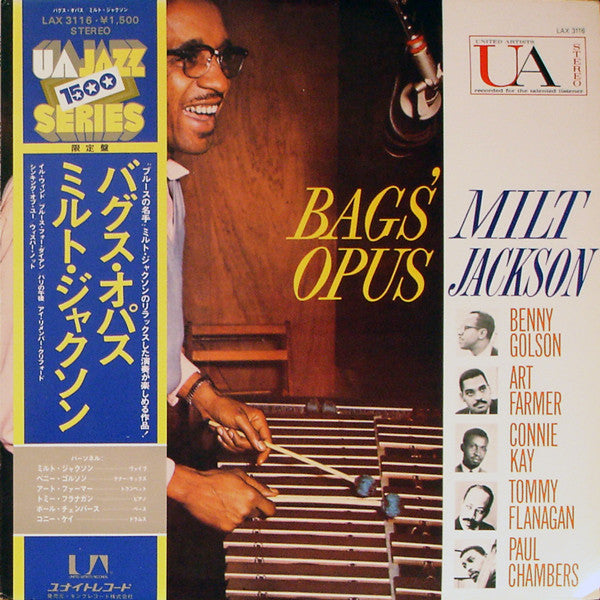 Milt Jackson - Bags' Opus (LP, Album, Ltd, RE)