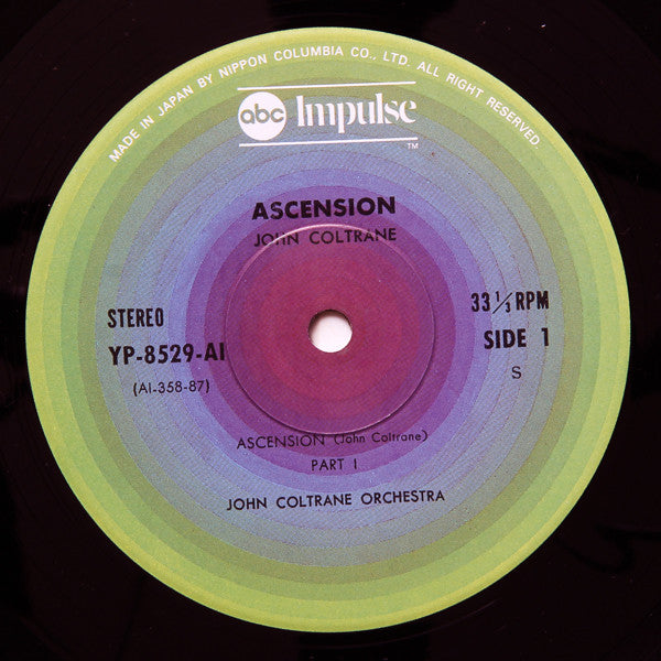 John Coltrane - Ascension (Edition II) (LP, Album, RE, Gat)