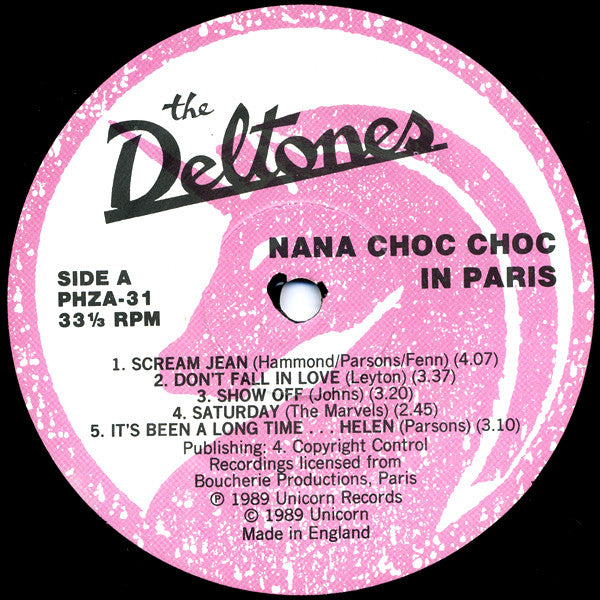 The Deltones - Nana Choc Choc In Paris (LP, Album)