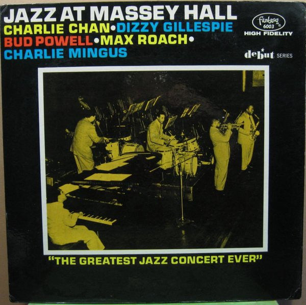 Charlie Chan (5) - Jazz At Massey Hall(LP, Album, Mono, RE, Red)