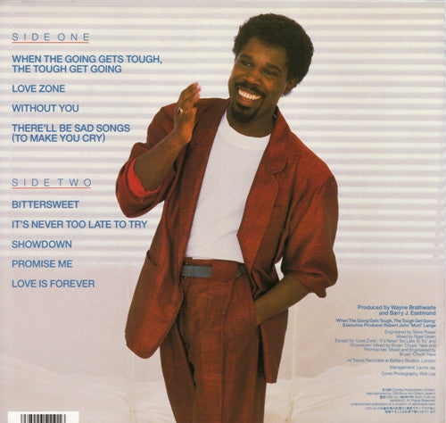 Billy Ocean - Love Zone (LP, Album)