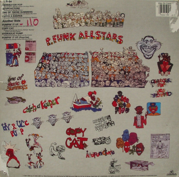 P-Funk All Stars - Urban Dancefloor Guerillas (LP, Album, Pit)