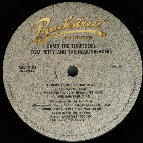 Tom Petty And The Heartbreakers - Damn The Torpedoes (LP, Album, Pin)