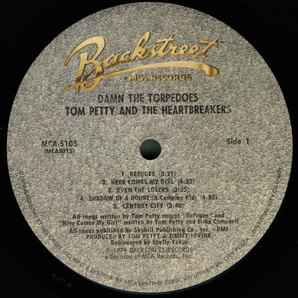 Tom Petty And The Heartbreakers - Damn The Torpedoes (LP, Album, Pin)