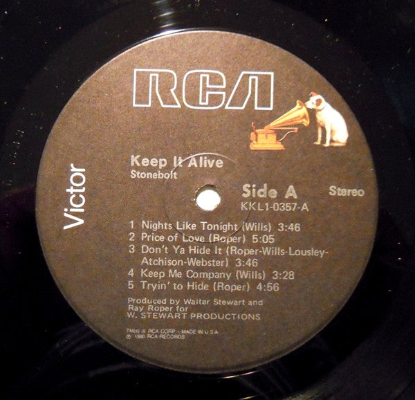 Stonebolt - Keep It Alive (LP, Album)