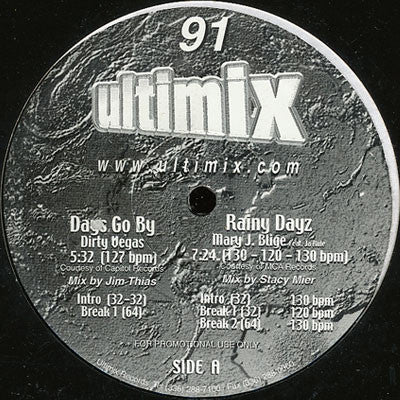 Various - Ultimix 91 (2x12"", Comp, Promo)