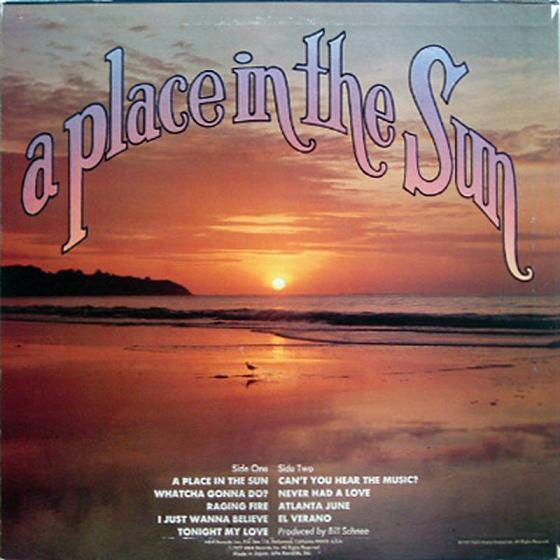 Pablo Cruise - A Place In The Sun (LP, Album, RE)