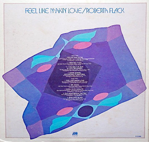 Roberta Flack - Feel Like Makin' Love (LP, Album, Gat)