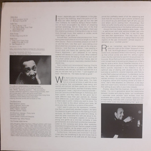 The Red Garland Quintet - Jazz Junction(2xLP, Comp, Promo, RM)