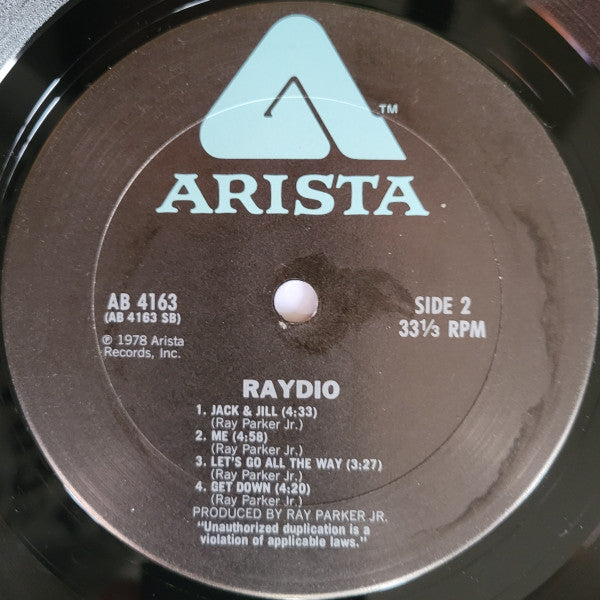 Raydio - Raydio (LP, Album, Ter)