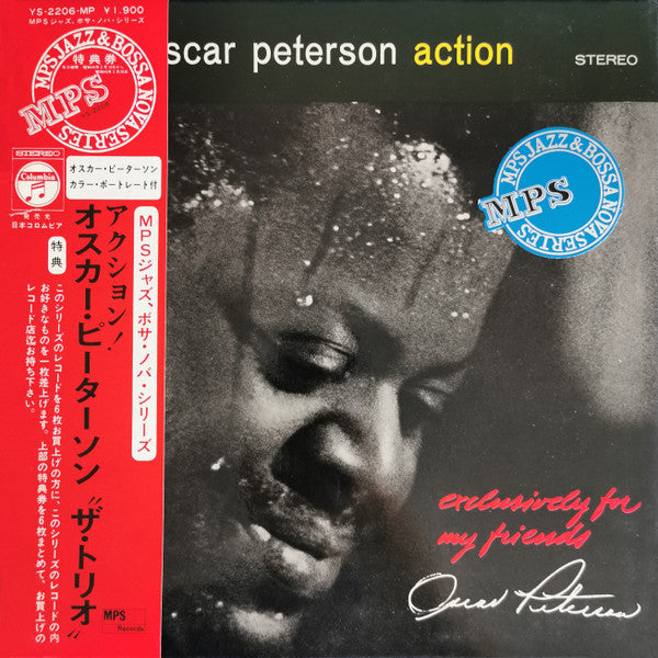 Oscar Peterson - Action (Exclusively For My Friends) (LP, Album, Gat)