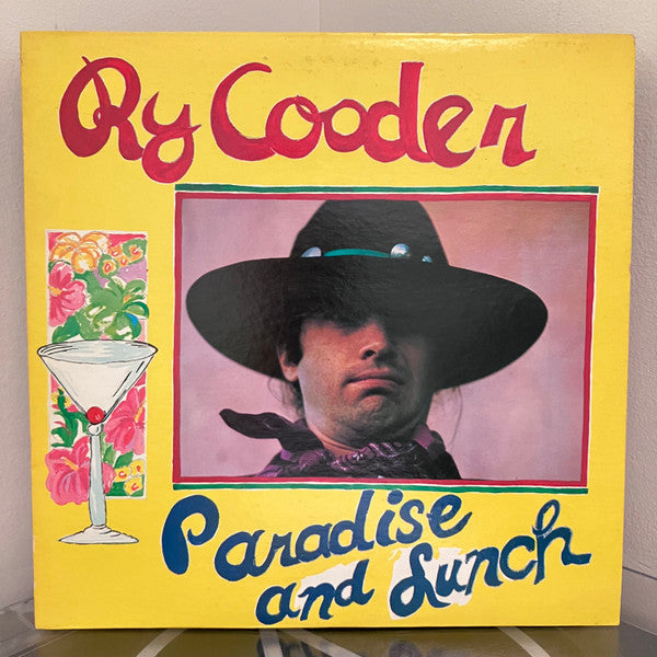 Ry Cooder - Paradise And Lunch (LP, Album, RE, Win)