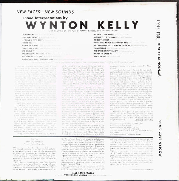 Wynton Kelly Trio - New Faces – New Sounds: Wynton Kelly Piano Inte...