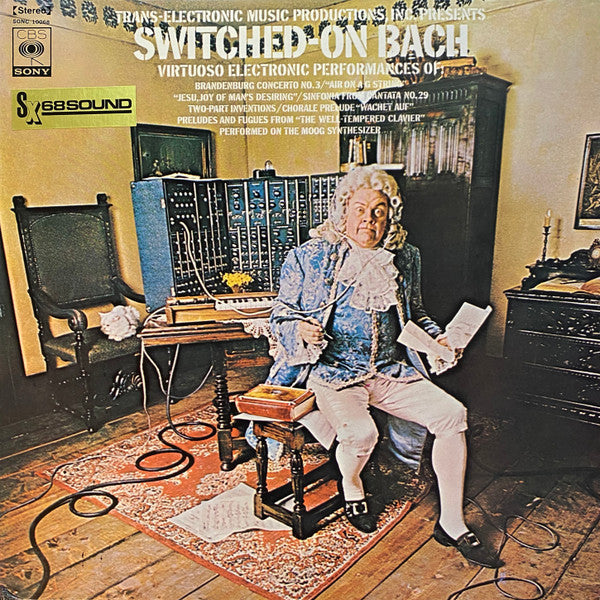Walter Carlos - Switched-On Bach = スイッチト・オン・バッハ (LP, Album, SX6)