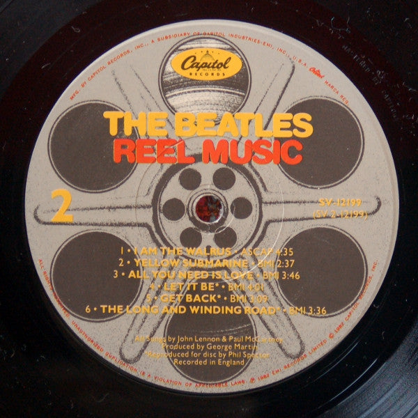 The Beatles - Reel Music (LP, Comp, LA)