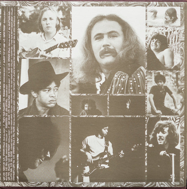 Crosby, Stills, Nash & Young - Déjà Vu (LP, Album, RE, Mon)