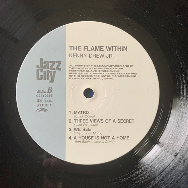 Kenny Drew Jr. - The Flame Within (LP, Album)