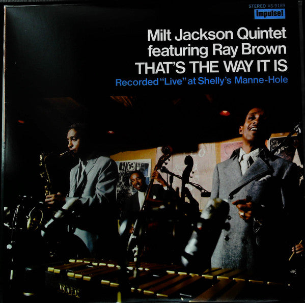 Milt Jackson Quintet - That's The Way It Is(LP, Album, RE)