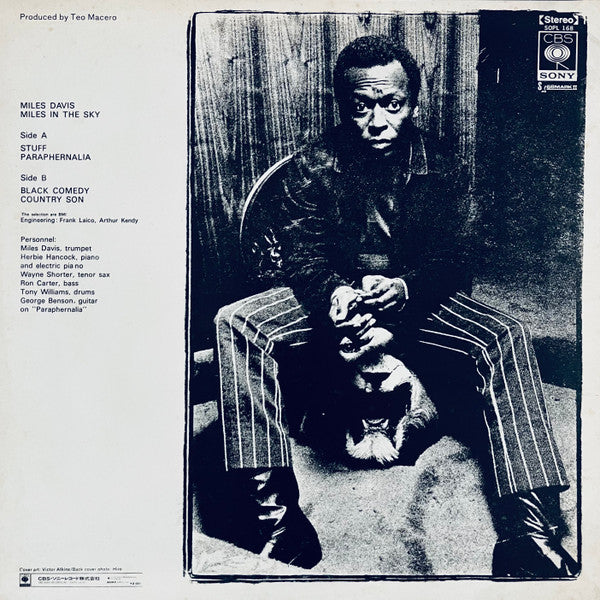 Miles Davis - Miles In The Sky (LP, Album, Promo, RE)