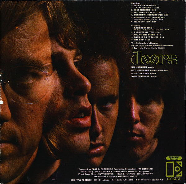 The Doors - The Doors (LP, Album, RE)