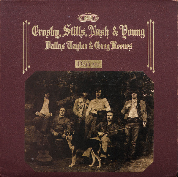 Crosby, Stills, Nash & Young - Déjà Vu (LP, Album, RE, Mon)