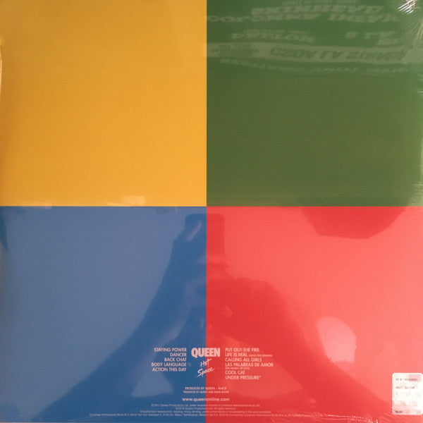 Queen - Hot Space (LP, Album, RE, RM, 180)