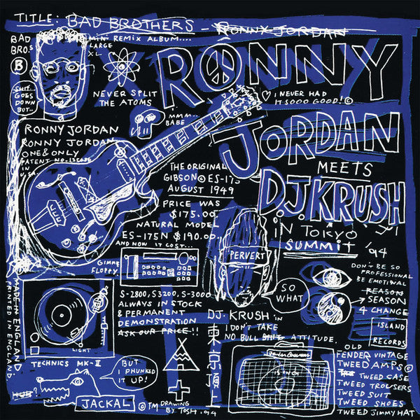 Ronny Jordan Meets D.J. Krush* - Bad Brothers (12"", MiniAlbum)