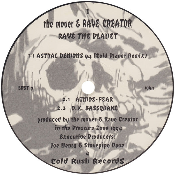 The Mover & Rave Creator - Rave The Planet (12"")