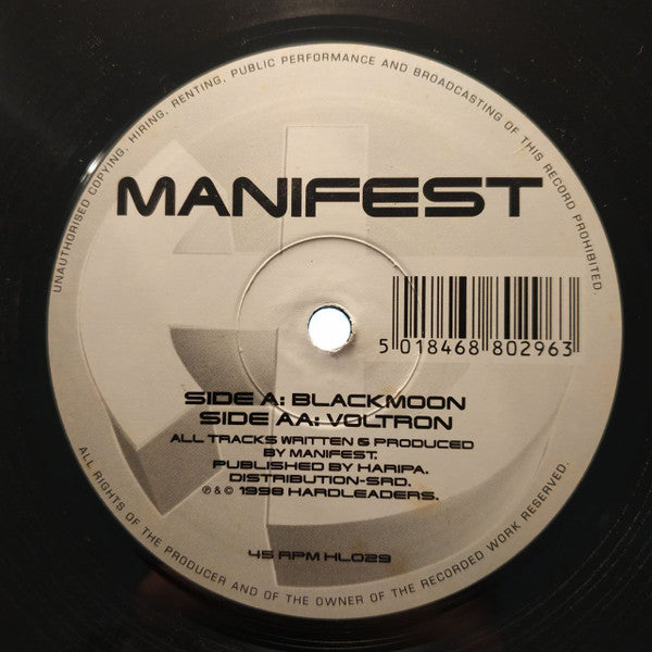 Manifest - Blackmoon / Voltron (12"")