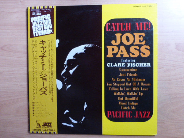 Joe Pass Featuring Clare Fischer - Catch Me! (LP, Album, RE)