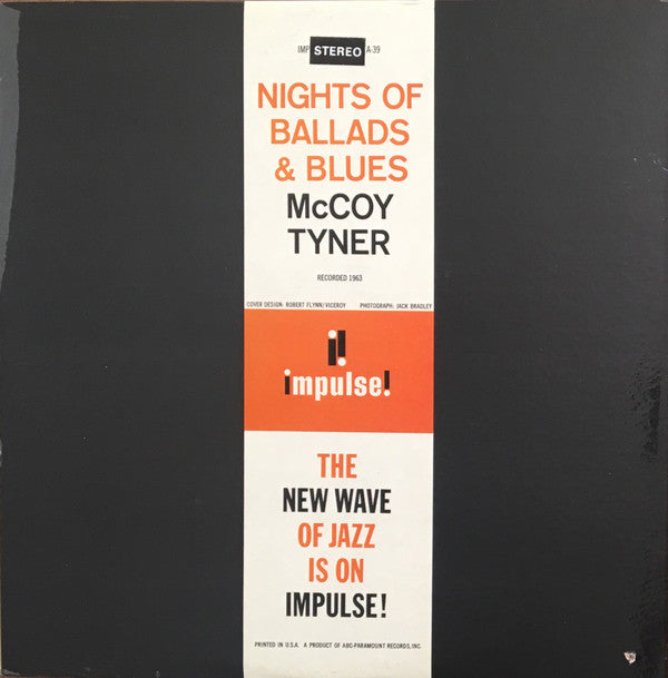 McCoy Tyner - Nights Of Ballads & Blues (LP, Album, RE, RP, Gat)