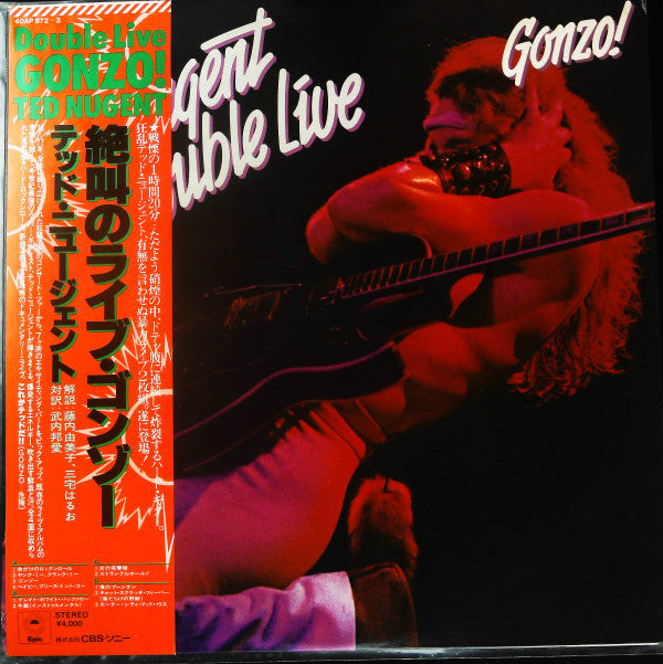 Ted Nugent - Double Live Gonzo! (2xLP, Album)