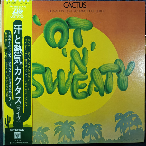 Cactus (3) - 'Ot 'N' Sweaty (LP, Gat)