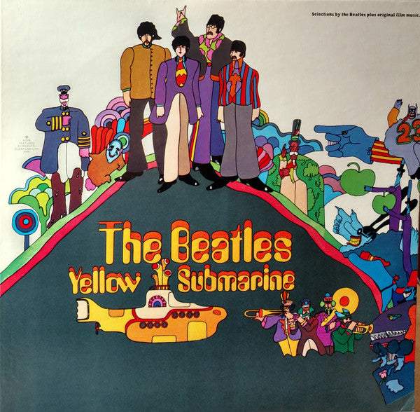 The Beatles - Yellow Submarine (LP, Album, RE, Cap)