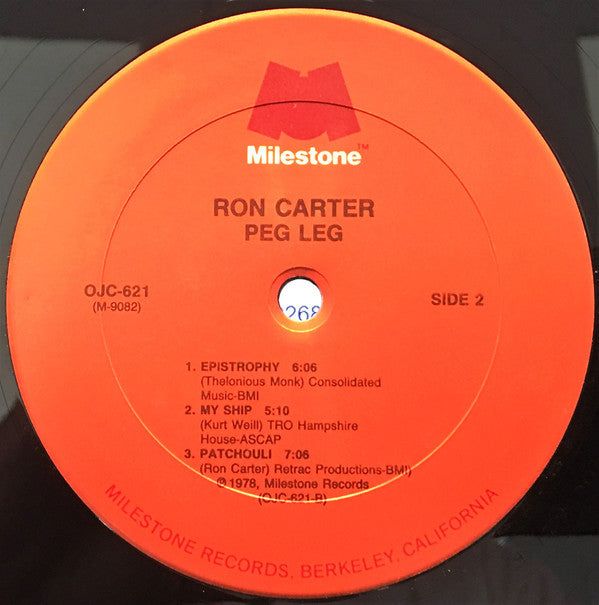 Ron Carter - Peg Leg (LP, Album, RE, RM)