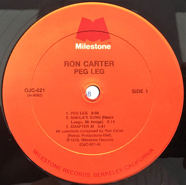 Ron Carter - Peg Leg (LP, Album, RE, RM)