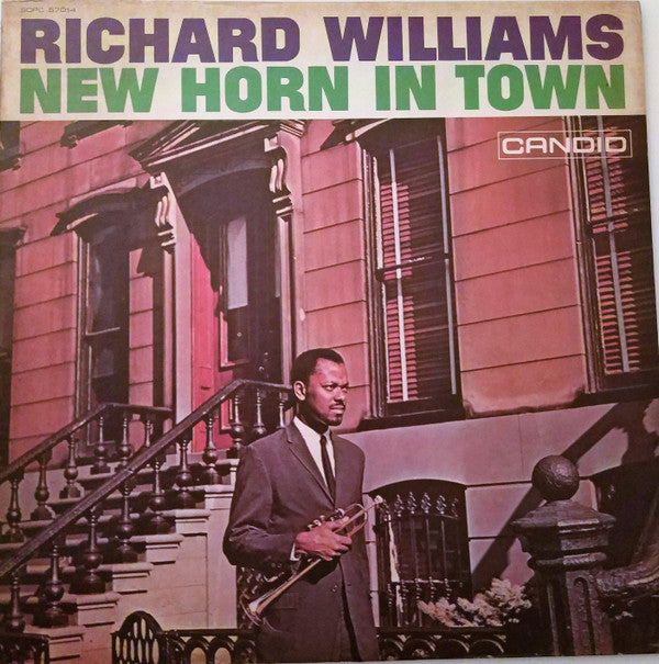 Richard Williams - New Horn In Town (LP, Album)