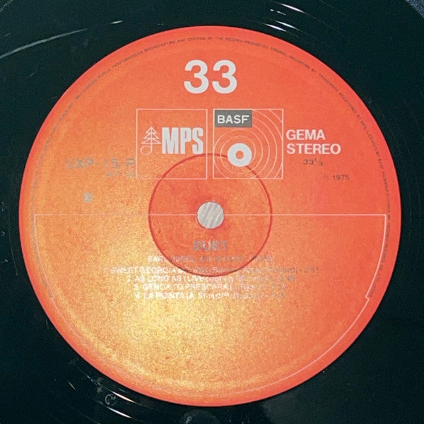 Earl Hines / Jaki Byard - Duet (LP, Album)