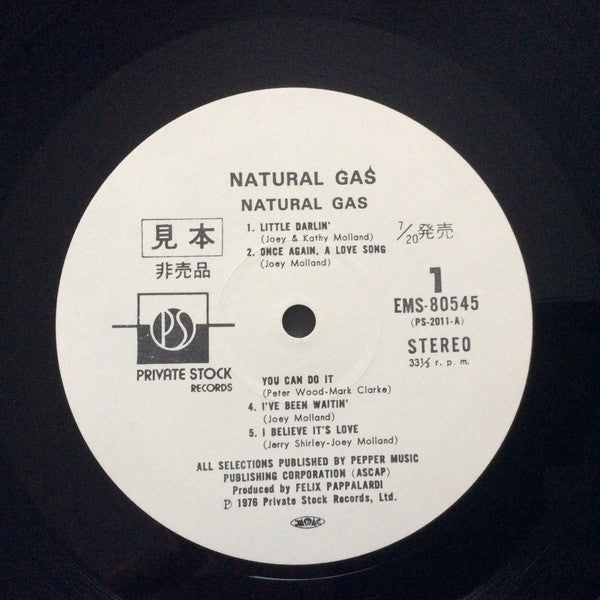 Natural Gas - Natural Gas (LP, Album, Promo, Gat)