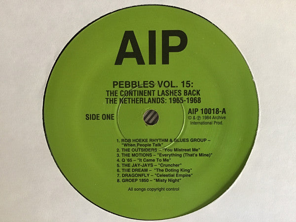 Various - Pebbles Vol.15 - The Continent Lashes Back! The Netherlan...