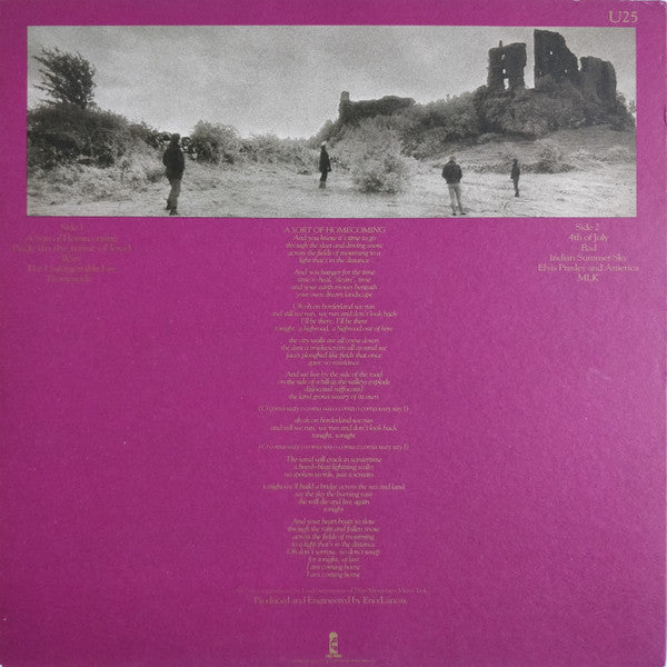 U2 - The Unforgettable Fire (LP, Album)