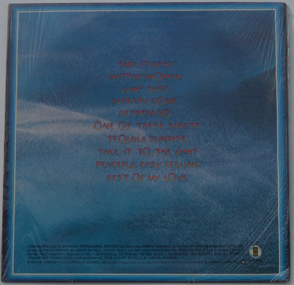 Eagles - Their Greatest Hits 1971-1975 (LP, Album, Comp, RP, Emb)