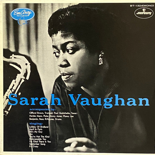 Sarah Vaughan - Sarah Vaughan (LP, Mono, Promo)