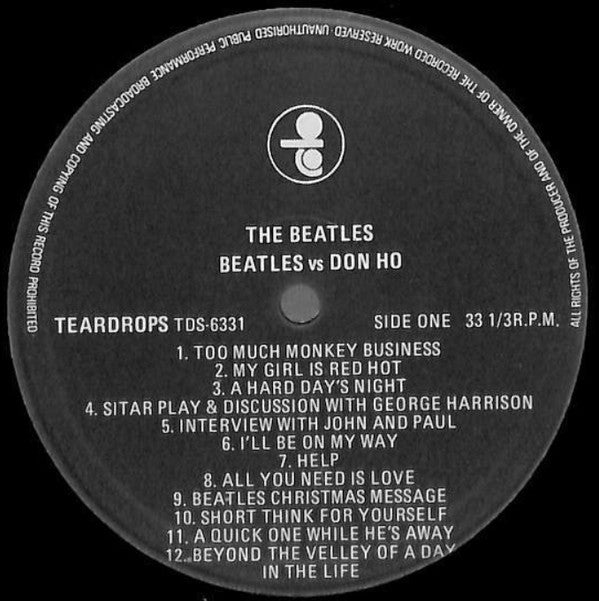 The Beatles - The Beatles Vs. Don Ho (LP, Unofficial)