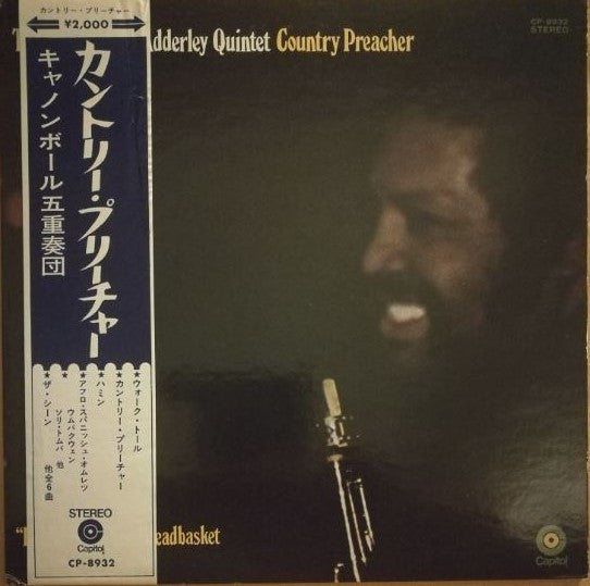 The Cannonball Adderley Quintet - Country Preacher (LP, Album, Gat)