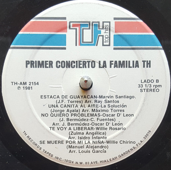 Various - Primer Concierto De La Familia TH (LP, Comp, RP)