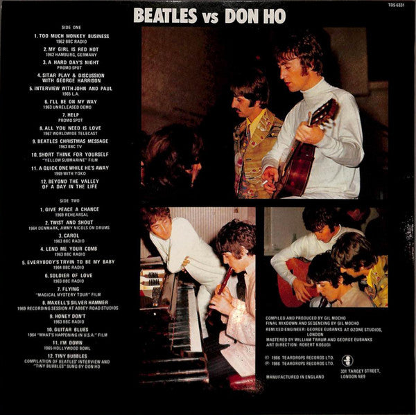The Beatles - The Beatles Vs. Don Ho (LP, Unofficial)