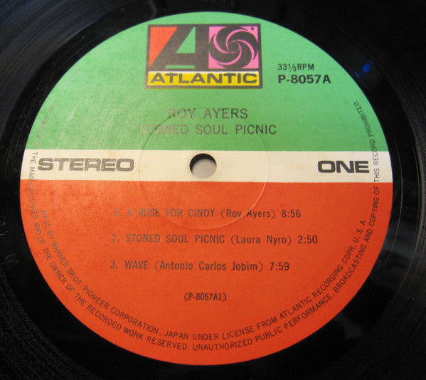 Roy Ayers - Stoned Soul Picnic (LP, Album, RE)